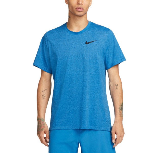 NIKE Df Npc Burnout Ss Top 3.0 T-Shirt Herren blau