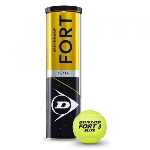 DUNLOP DTB FORT ELITE 4er DOSE gelb Unisex